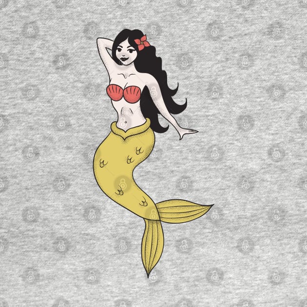 Tattoo Style Mermaid | Mermaid Lover by Tamara Lance